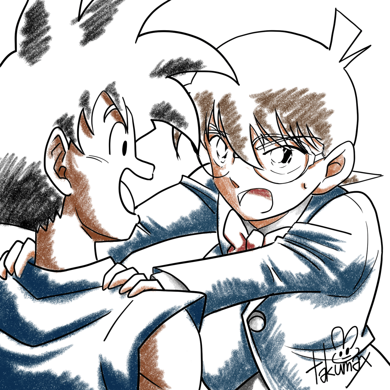 ドラゴンボールGT✖︎名探偵コナン｜takumax_zk