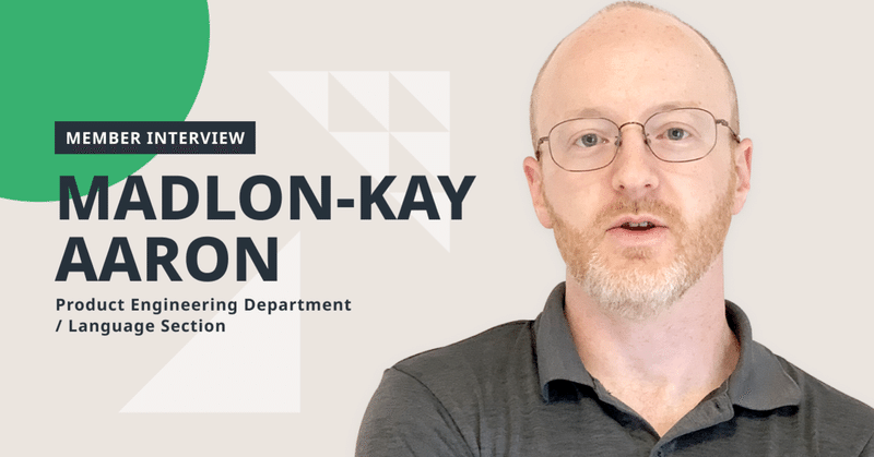 From an insatiable appetite for optimizing localization to engineering. What WOVN and I have in common - Aaron Madlon-Kay