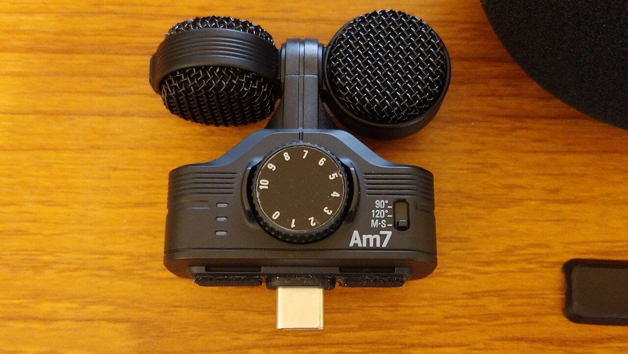 ZOOM Am7 ステレオマイクの簡易レビュー|OGAWA SOUND(効果音 ZOOM Am7 ステレオマイクの簡易レビュー|OGAWA SOUND(効果音