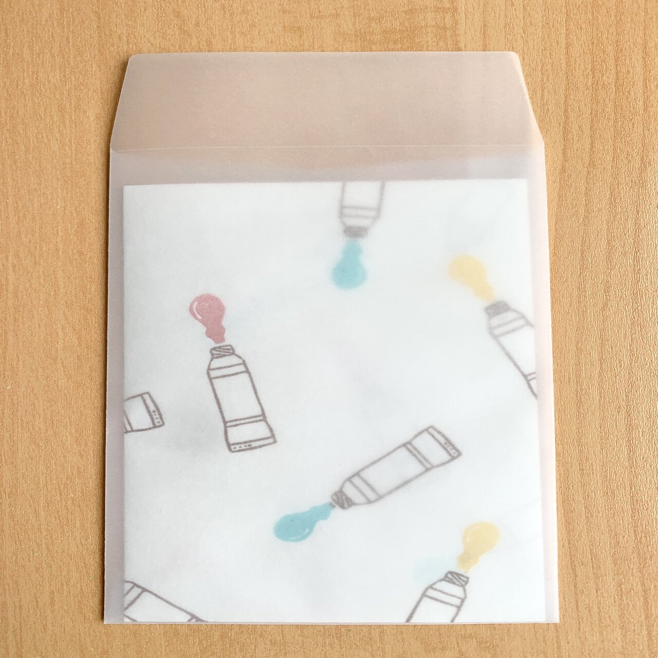 パステル絵の具チューブレターセット作成 くらざ Note