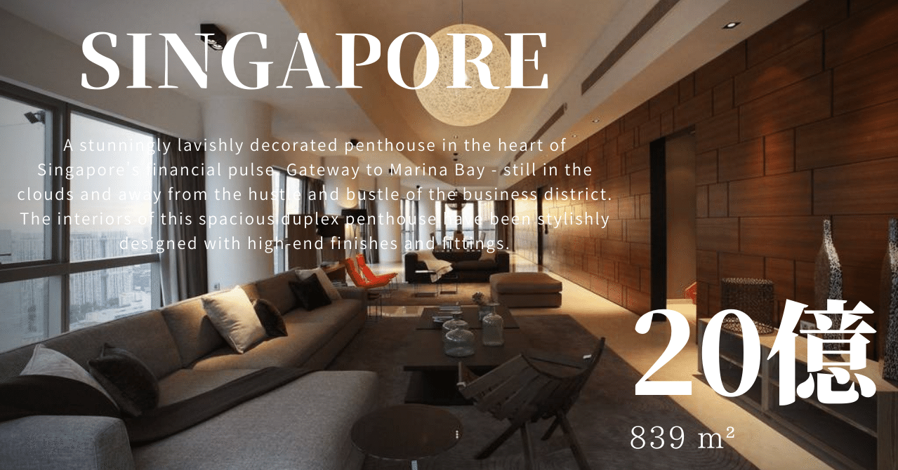 億 シンガポールの最高級マンションの中身を紹介 Sout 海外移住計画中 Note