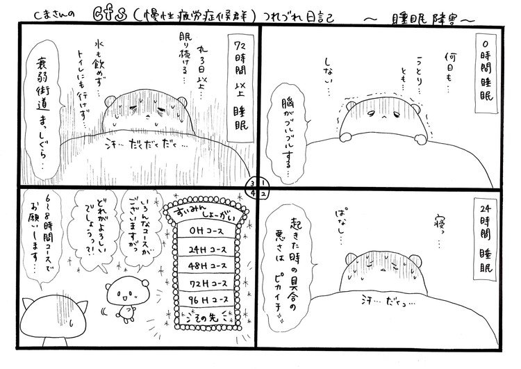 cfs(慢性疲労症候群)という病気について知って頂きたくて書いた漫画です(❁´ω`❁) twitterもやってます(@cfs_yurayurari) #cfs #慢性疲労症候群 #マンガ #漫画 #エッセイ #闘病 #病気 #障害 #コミックエッセイ #エッセイマンガ #拡散希望 #見えない障害 #見えない病気