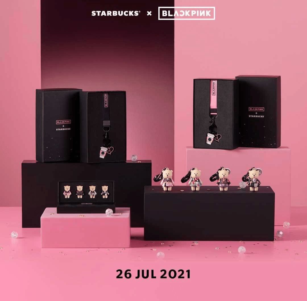 韓国 スタバ スターバックス ブラックピンク コラボ タンブラー - 食器
