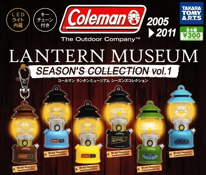 超希少 新品 チャムス×コールマン ミニランタンコレクション CHUMS 全6
