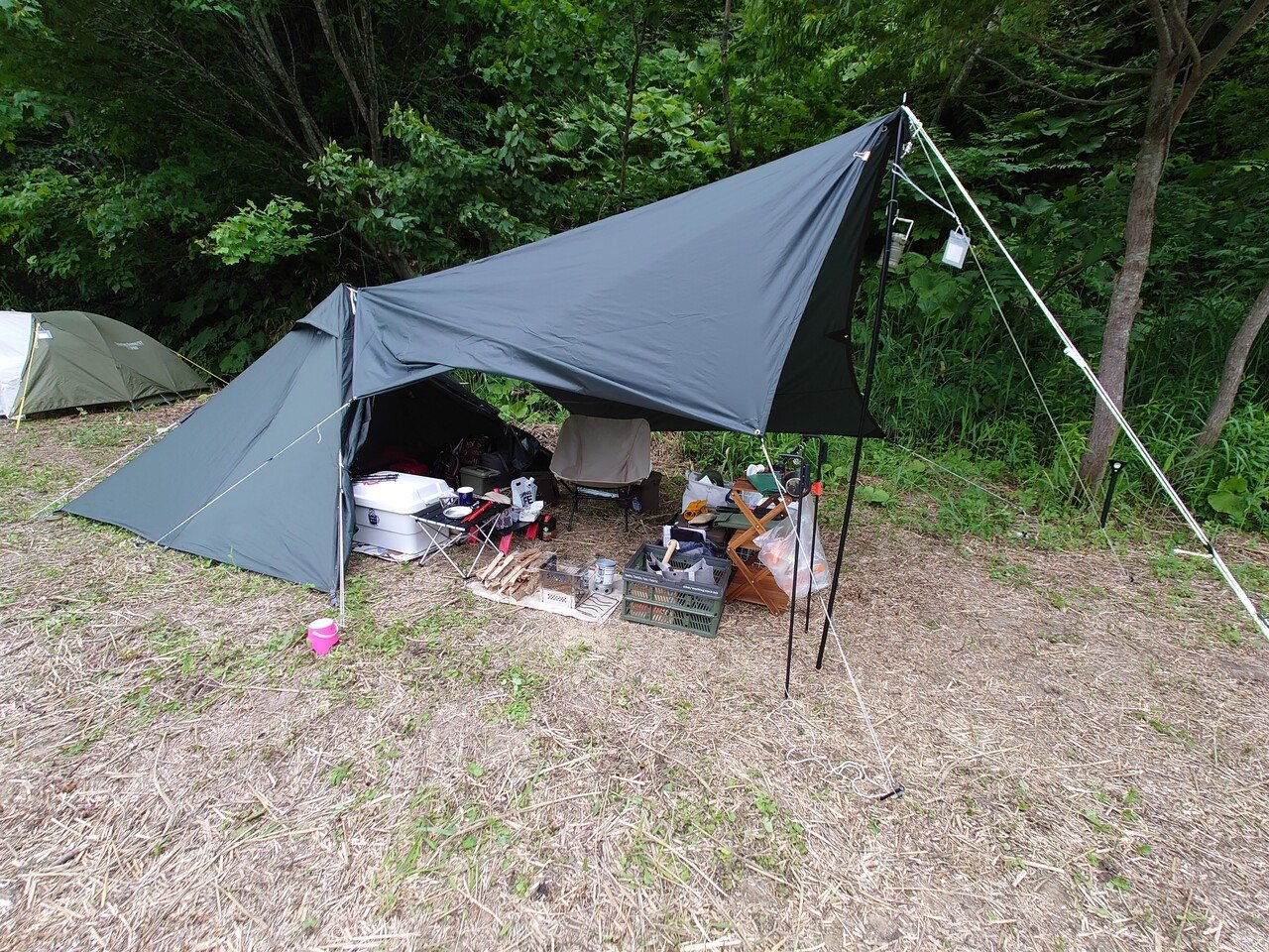 ソロキャンプ、デビューを果たす②｜うえこ