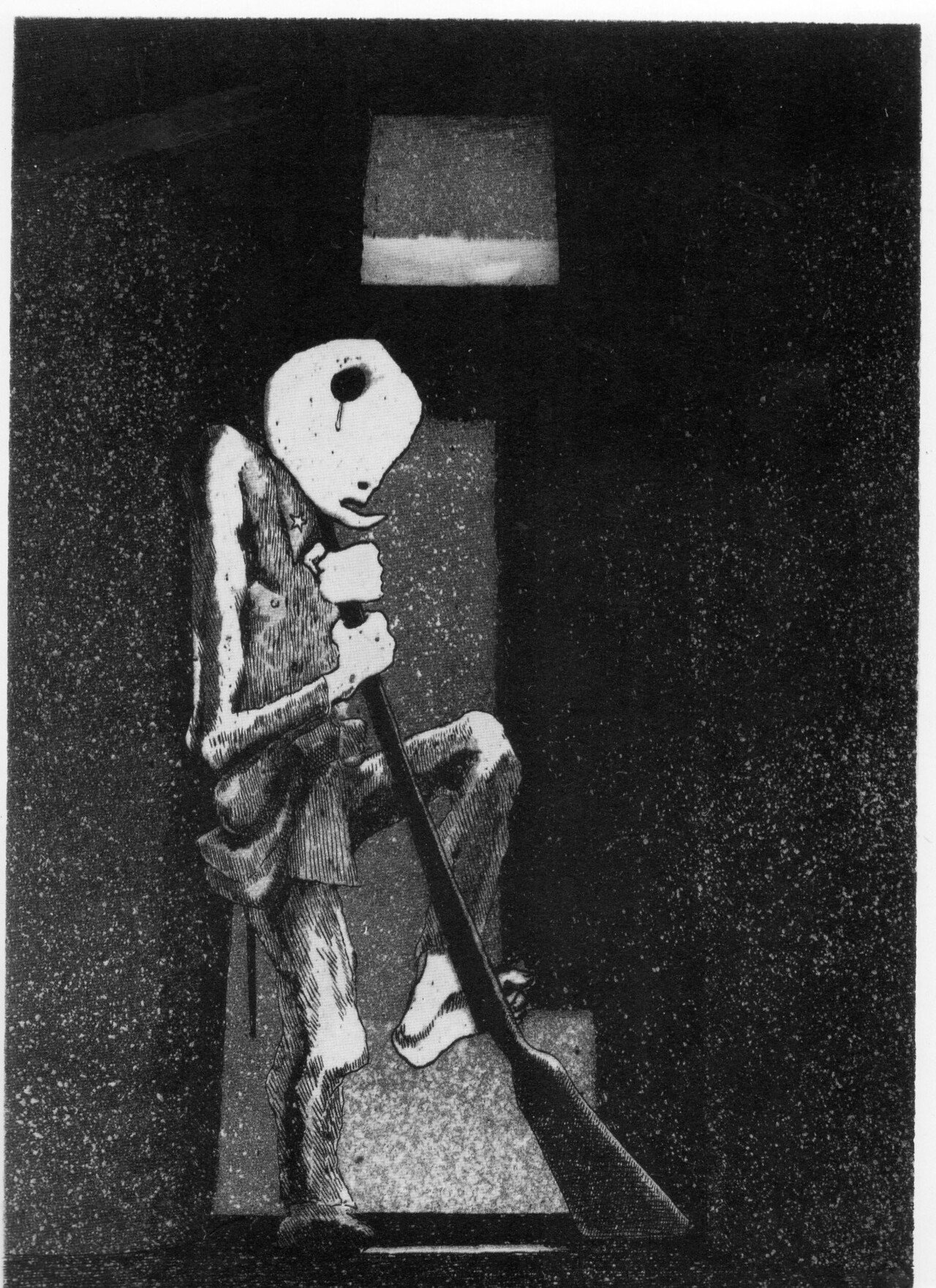 版画・彫刻家の浜田知明さん自らの戦争体験を基に戦争の残酷さを表現