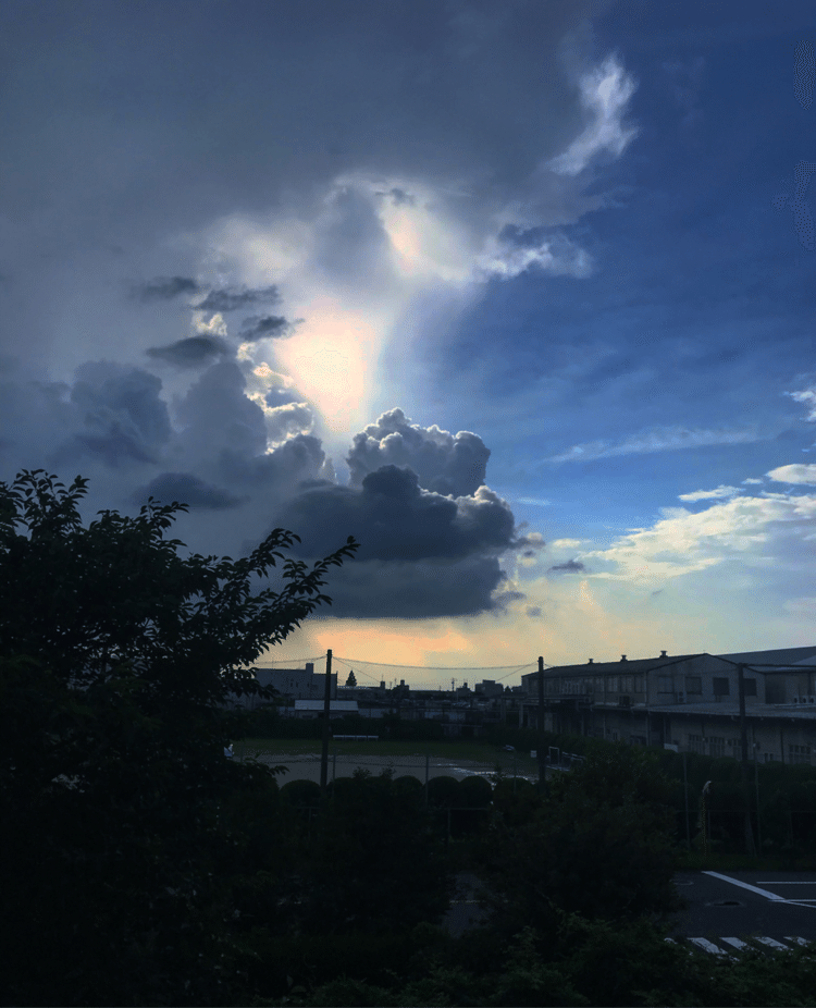 夏の雲。