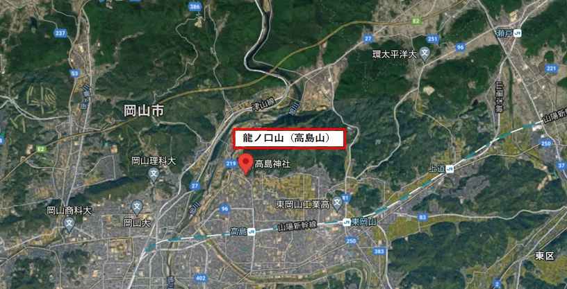 高島山の神社1
