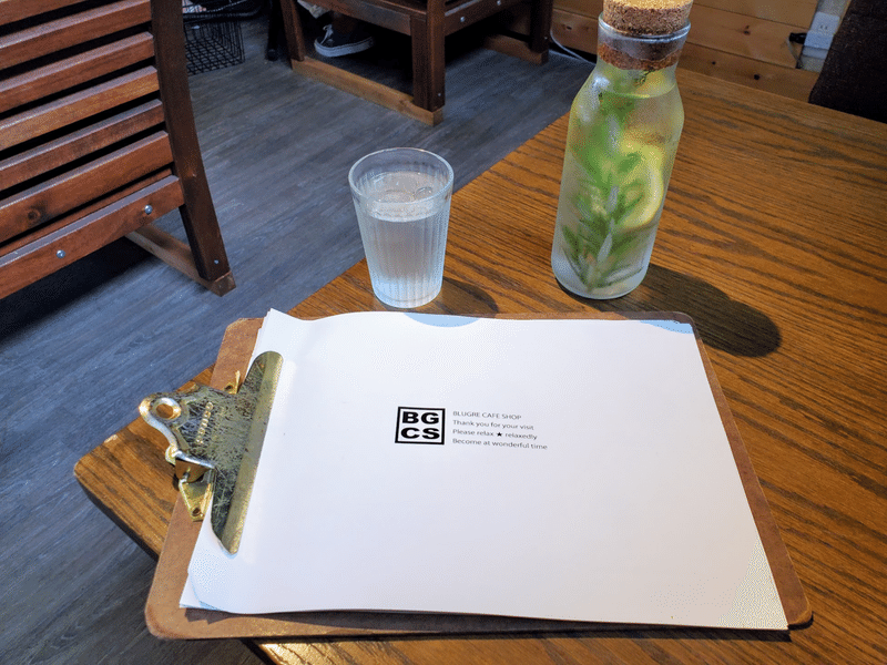 福山『BLUGRE CAFE 』(ブルグリカフェ) メニュー
