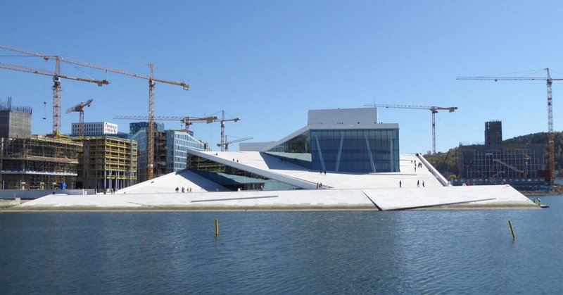 【建築】氷山のようなオスロ・オペラハウス（スノヘッタ）