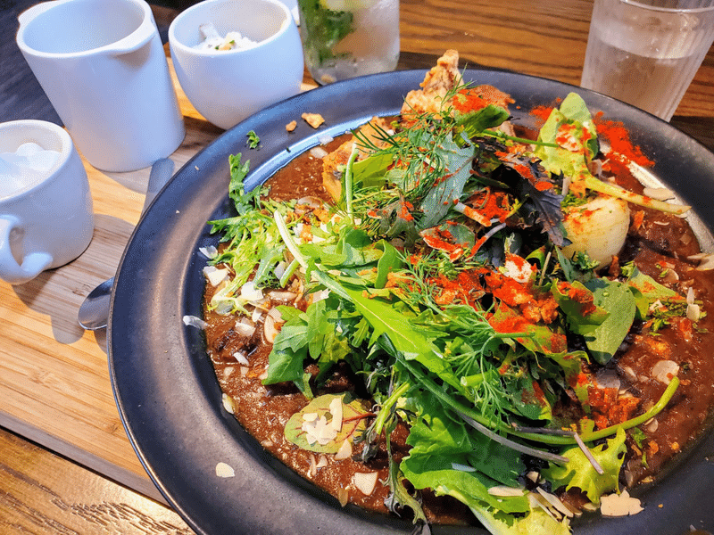福山『BLUGRE CAFE 』(ブルグリカフェ) カレー
