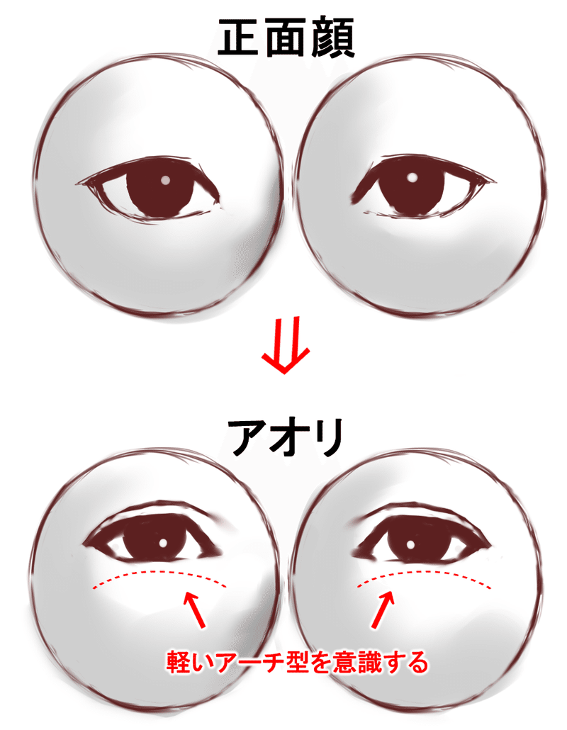 顔の絵最難関 アオリアングルの顔の描き方 マエコ Note 顔の絵最難関 アオリアングルの顔の描き方 マエコ Note