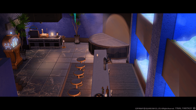 Ff14 海の底で優しい時間が味わえる Bar Aqua Elemental Kujata Ff14ハウス探訪 Note