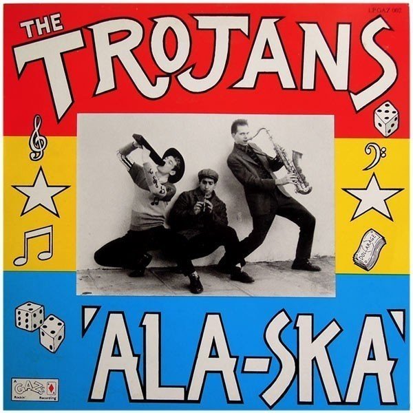 スペシャルズ 2 TONE ピンバッジ スカ トロージャンズ 渋谷系洋盤ディスクガイド100 #003 THE TROJANS / Ala-Ska