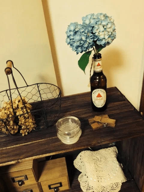 ミョウバンで紫陽花ドライの作り方 Spice Of Life Note