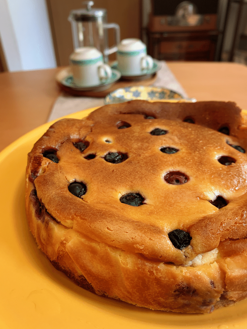 ブルーベリーチーズケーキ Cornucopia Note