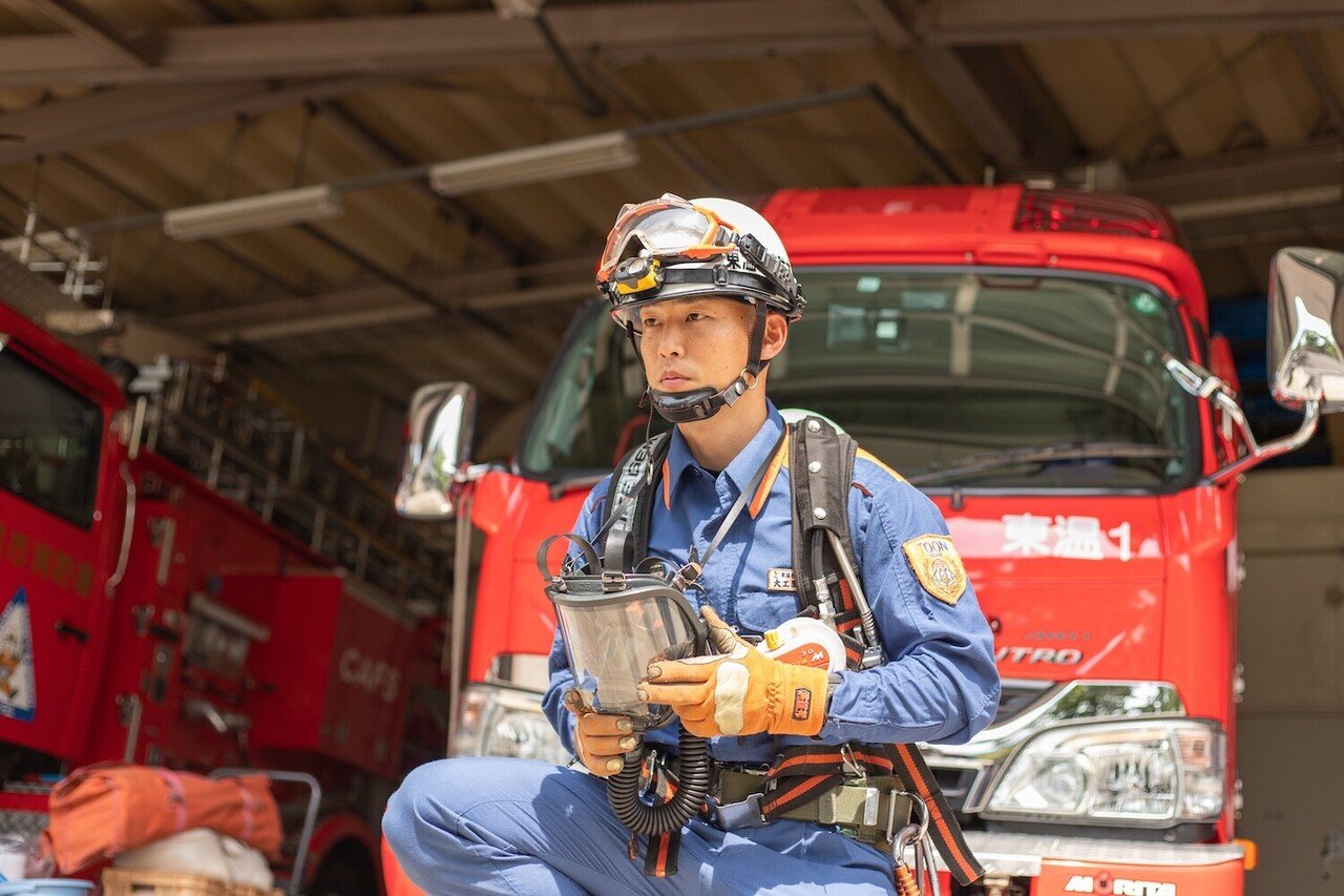イケメン消防士を撮影してきました 消防職員募集 東温市公式note 愛媛県 イケメン消防士を撮影してきました 消防職員募集 東温市公式note 愛媛県