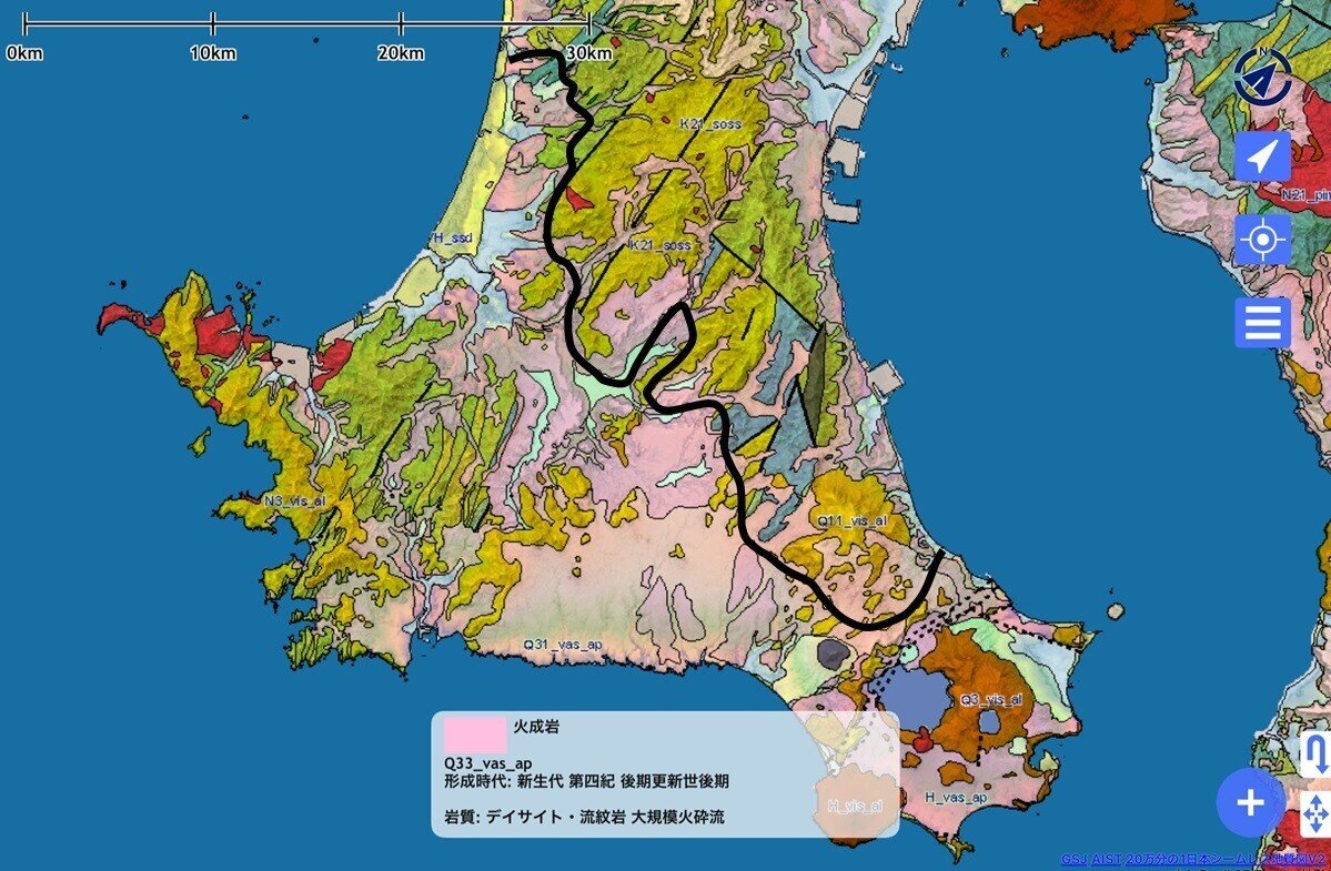 あちこちで火山が大噴火？！：南西部平坦～中山間地域【都道府県