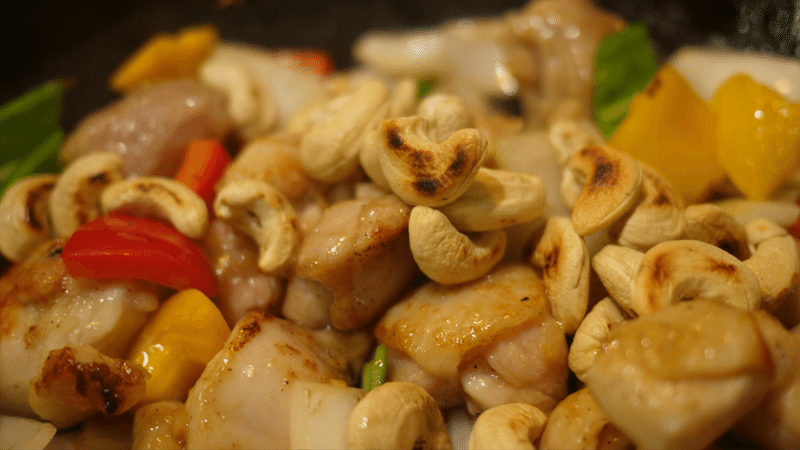 鶏肉のカシューナッツ炒め06