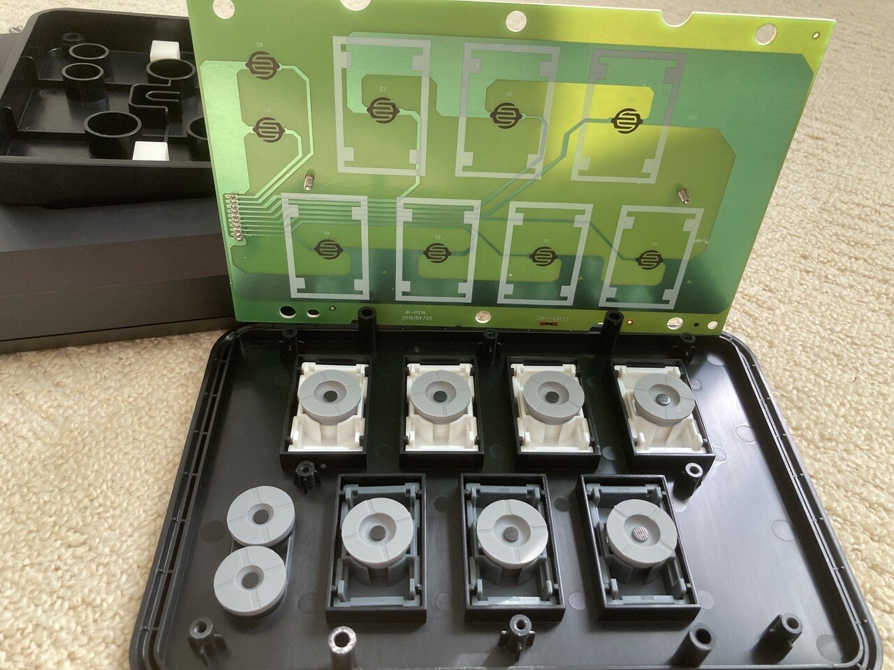 beatmania エントリーモデル コントローラ ハマり対策 静音化 emp beatmania エントリーモデル ハマり対策+EMPシール貼付け済み - メルカリ