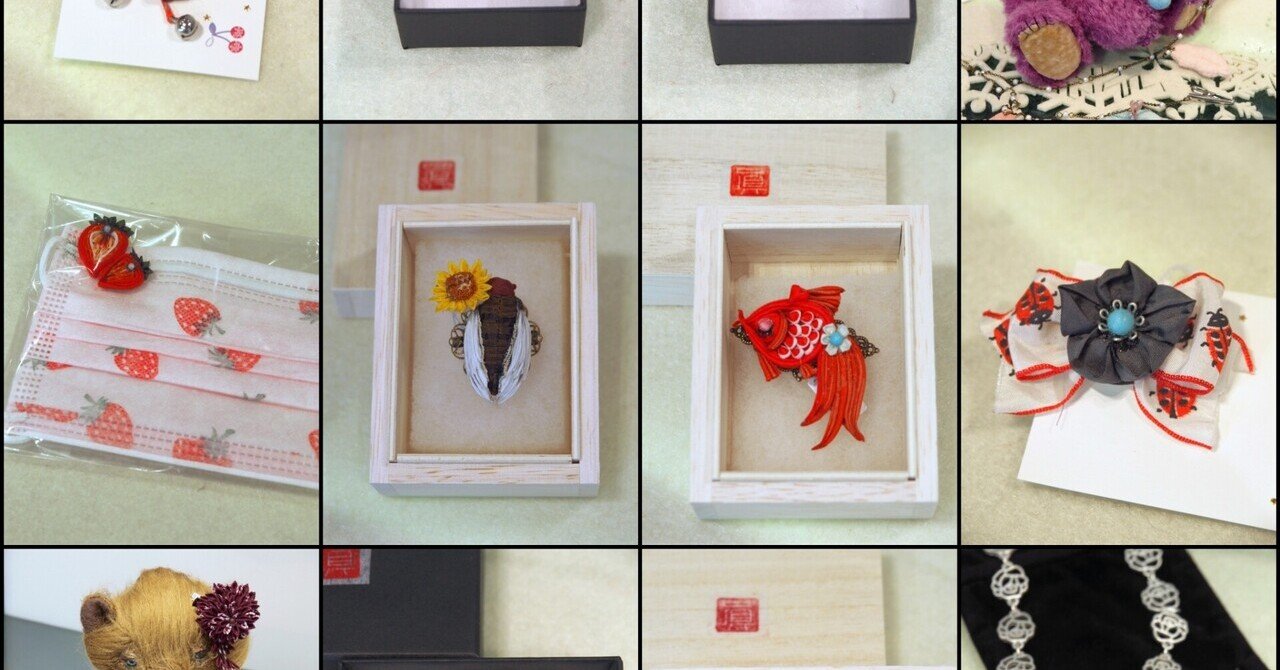 熊猫　様　つまみ細工（オリジナルカラー） つまみ細工 花籠に入った幸せの招き猫(桜色) | iichi 日々の