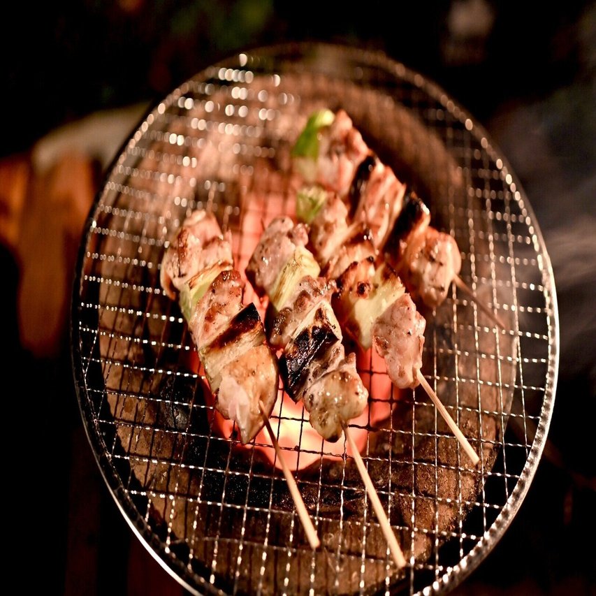 梅雨明け 夏 ソロキャンプ 炭火焼き鳥で澤乃井を一献 Niku Camp Note