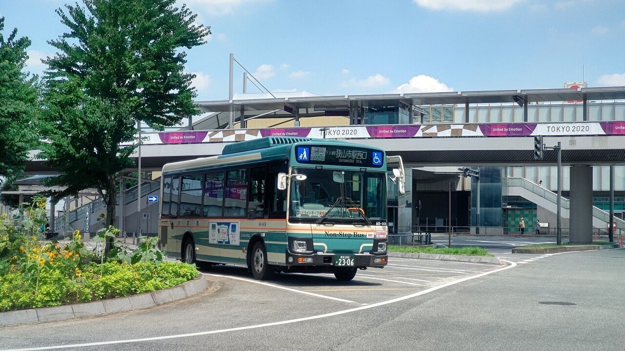2021年7月19日～西武バス 狭山25系統に揺られて [飯能駅北口