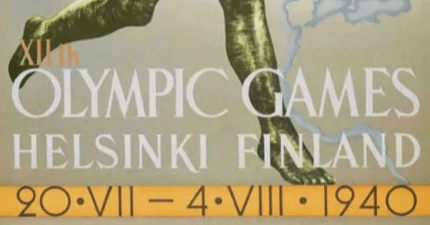 Research】 オリンピックとデザイン( 1940東京，1940ヘルシンキ，1952