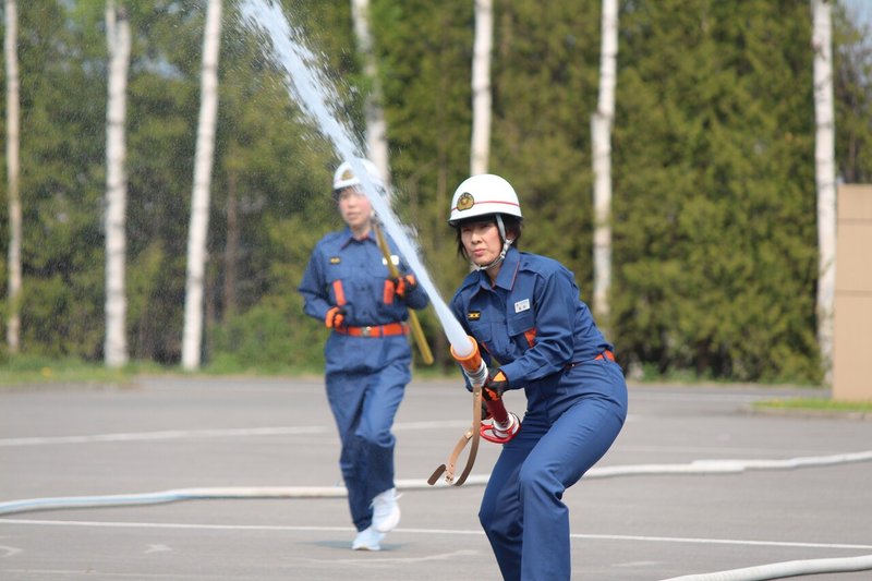 消防演習（操法）