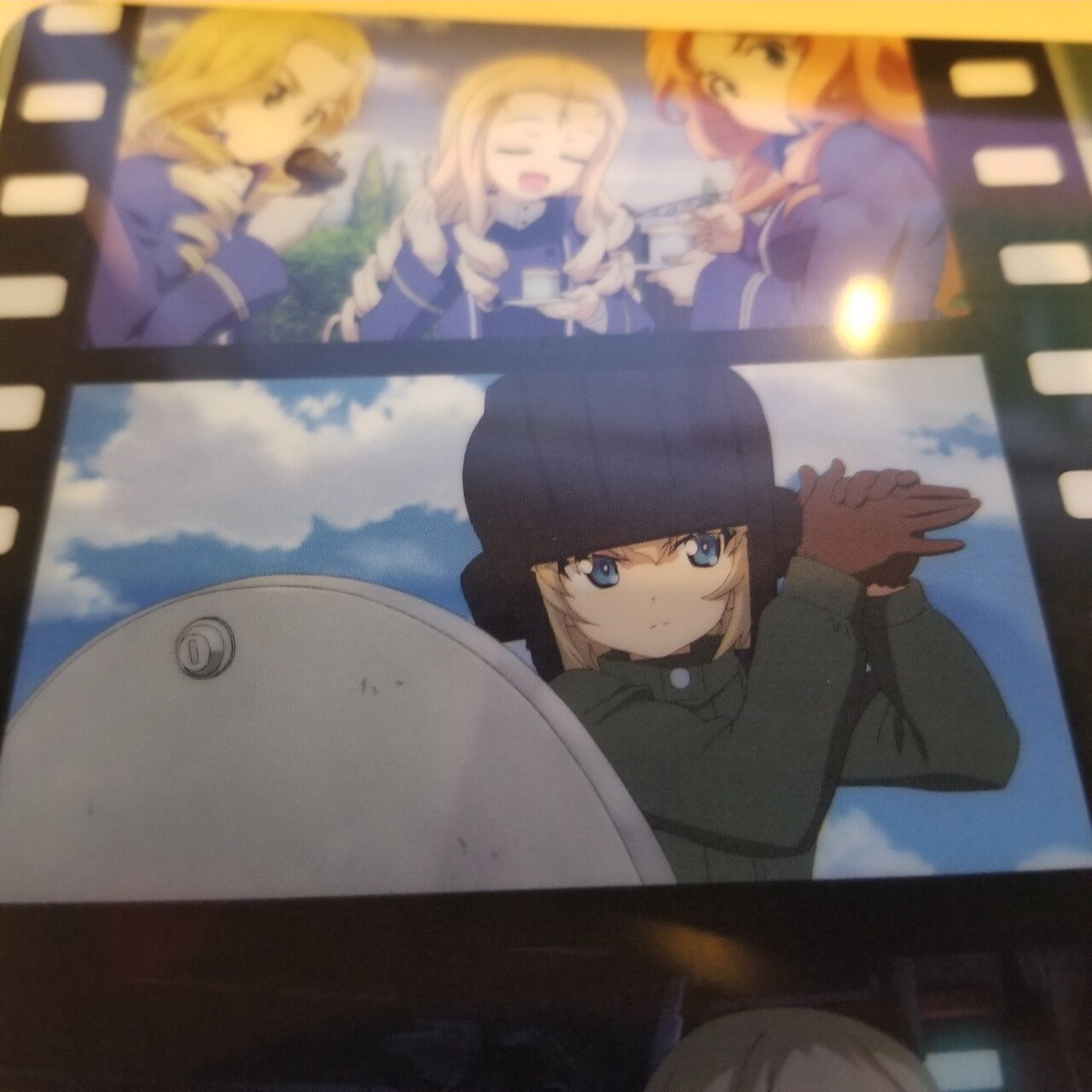 なんか最終章2話で ガルパン沼 にはまってます 秋葉原に遠出してファイル買ったった マリー様美しい カチューシャかわいい カチューシャのハンドサイン意味わからんけどかわいい 犬のようについてこい 蝶の てつを Note