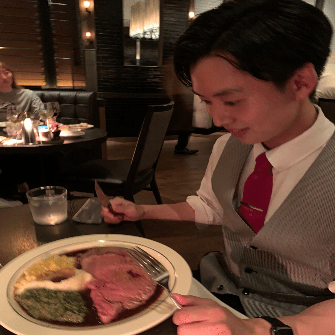 プライベート 高級レストランのロウリーズ ザ プライムリブ 赤坂に行きました 宮口 紫苑 Note