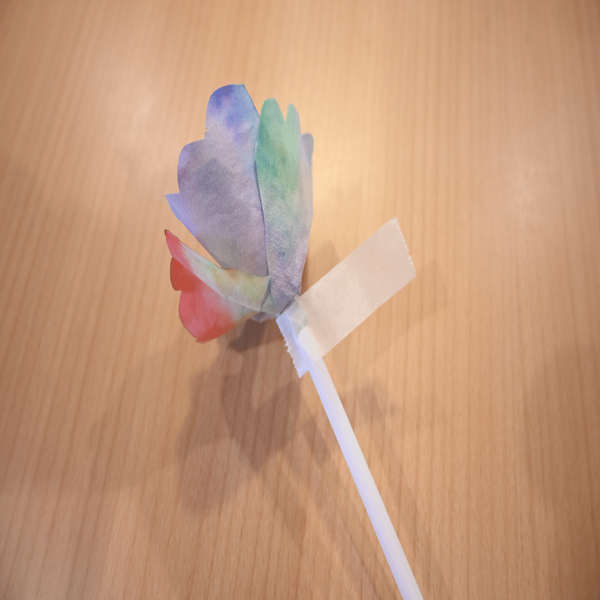 おうち工作レシピ 水でえがいて 花をつくる Murahataworks Isolation Note