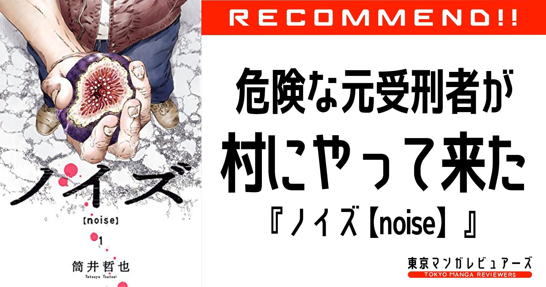 平和な村に突然 連続強姦殺人犯がやってきたらあなたはどうする ノイズ Noise 東京マンガレビュアーズ