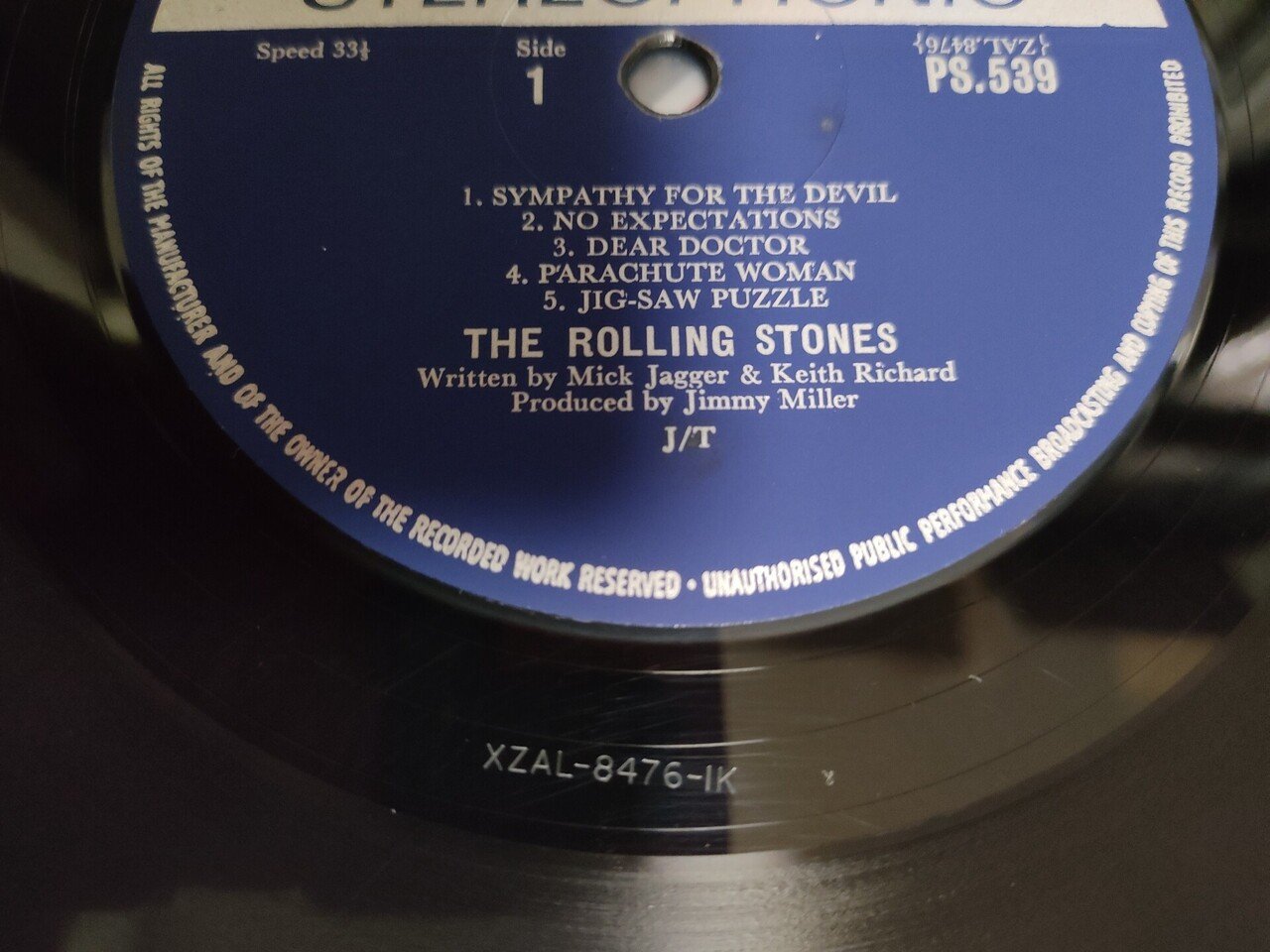 初回UK盤/Rolling Stones Baggers Banquet THE ROLLING STONES / BEGGARS BANQUET ALTERNATE MASTERS - NEW
