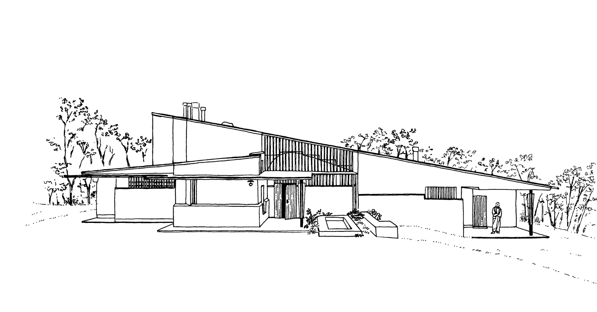 自然素材を愛するフランスの画商が求めた住宅とは。アルヴァ・アアルト