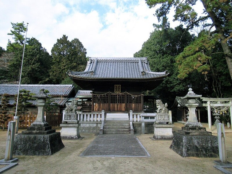 4藤井町　熊野神社拝殿