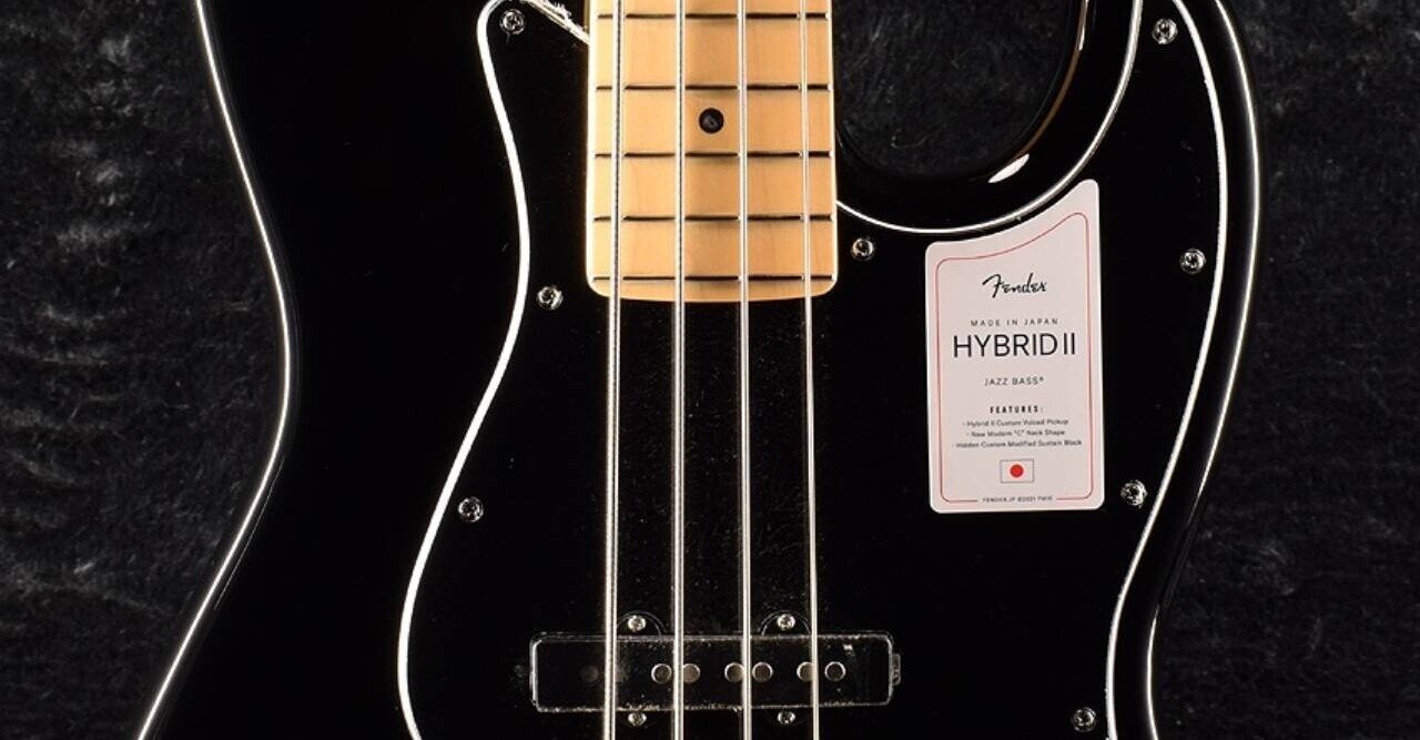 Fender Made in Japan Hybrid II Bassについて｜ベース