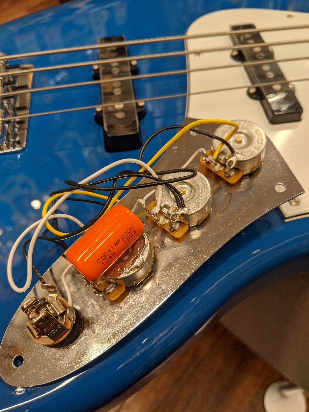 ベース FENDER MIJ Hybrid II Jazz Bass FENDER ( フェンダー ) MIJ Hybrid II Jazz Bass Maple Forest Blue