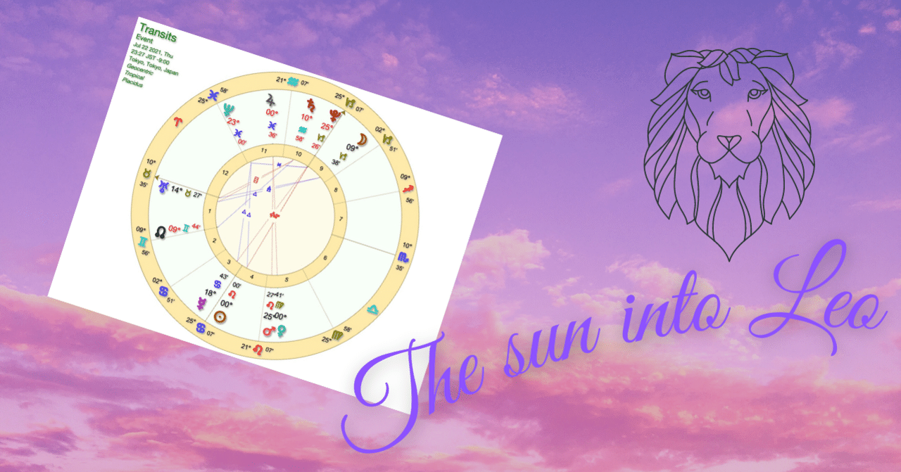 太陽が獅子座で輝く時、オリンピックが始まります。これは意図的？絶妙 