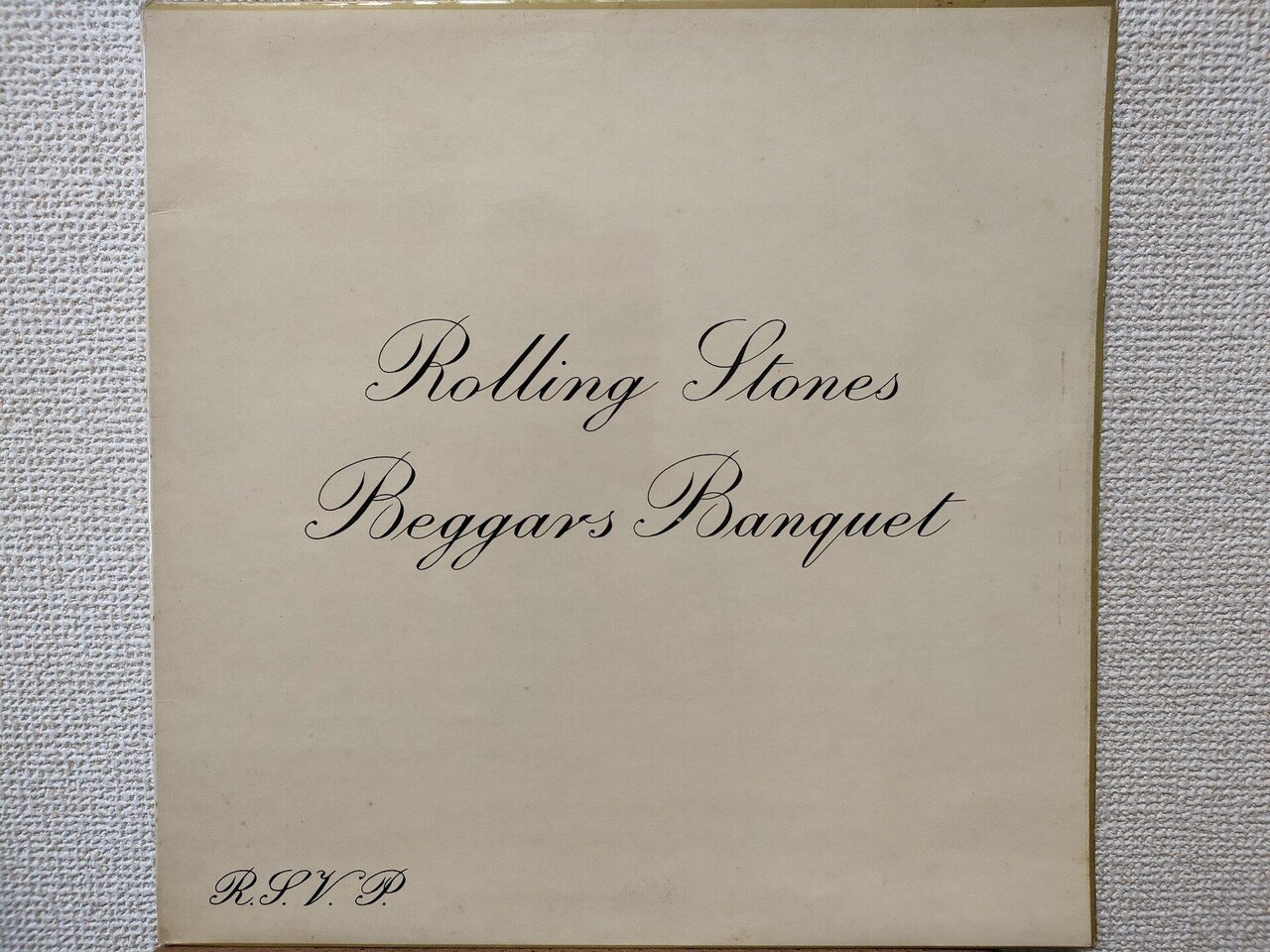 Beggars Banquet】（1968）Rolling Stones アコースティックの