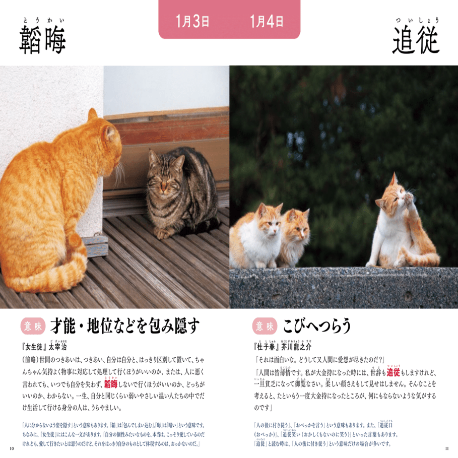 366日のにゃん言葉 発売しました ペズル Note