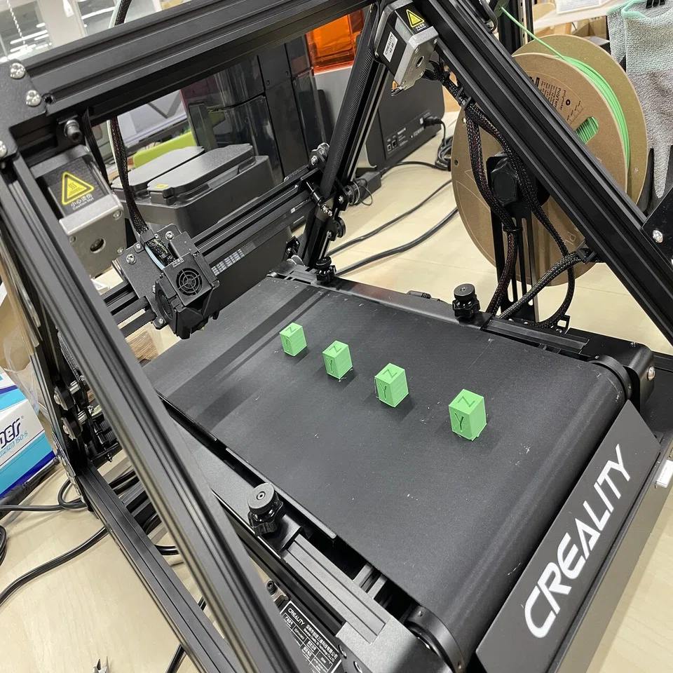 Creality CR-30をBirthT社のベルト型プリンター用Curaプラグインで 