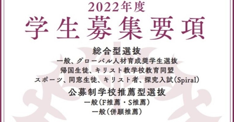 令和4年度 桜美林大学 学校推薦型選抜 学生募集要項 れどぺん 志望理由書メンター Note