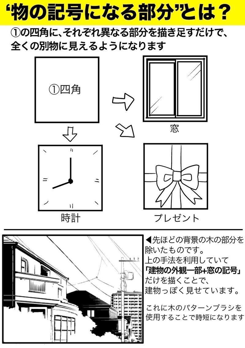 漫画の作画工程 手間をかけてる背景 っぽく見せるには 川辺蛙子 Note