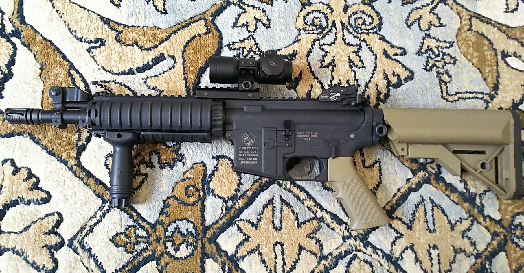 S&T製 M4 DD5 SR5 AEG フルメタル電動ガン ST-AEG-81 ゾンビキラー