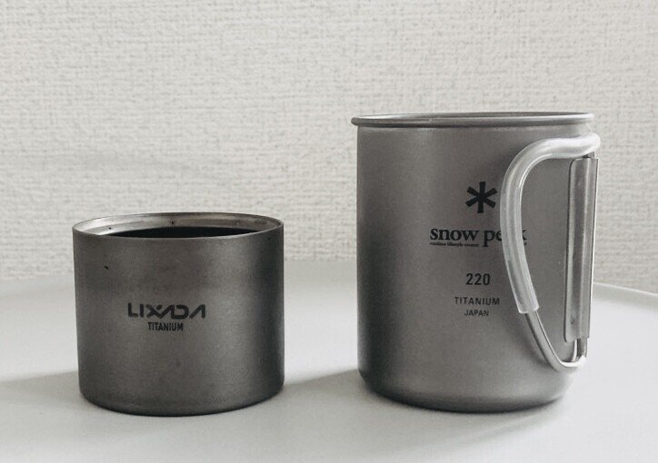 【日本製】 スタッキング】LIXADAチタンアルコールストーブはスノーピーク バーベキュー・調理用品