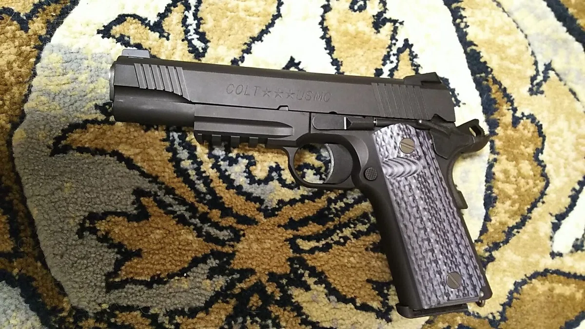東京マルイ COLT M45A1ブラック（コルト レールガン）レビュー 