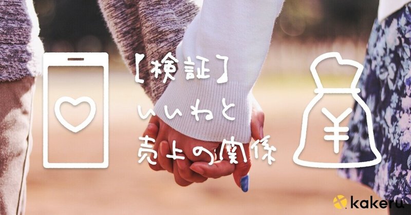 検証 インスタグラムの いいね と売上に相関はあるか 2018 1 16 Kakeru編集部 Note