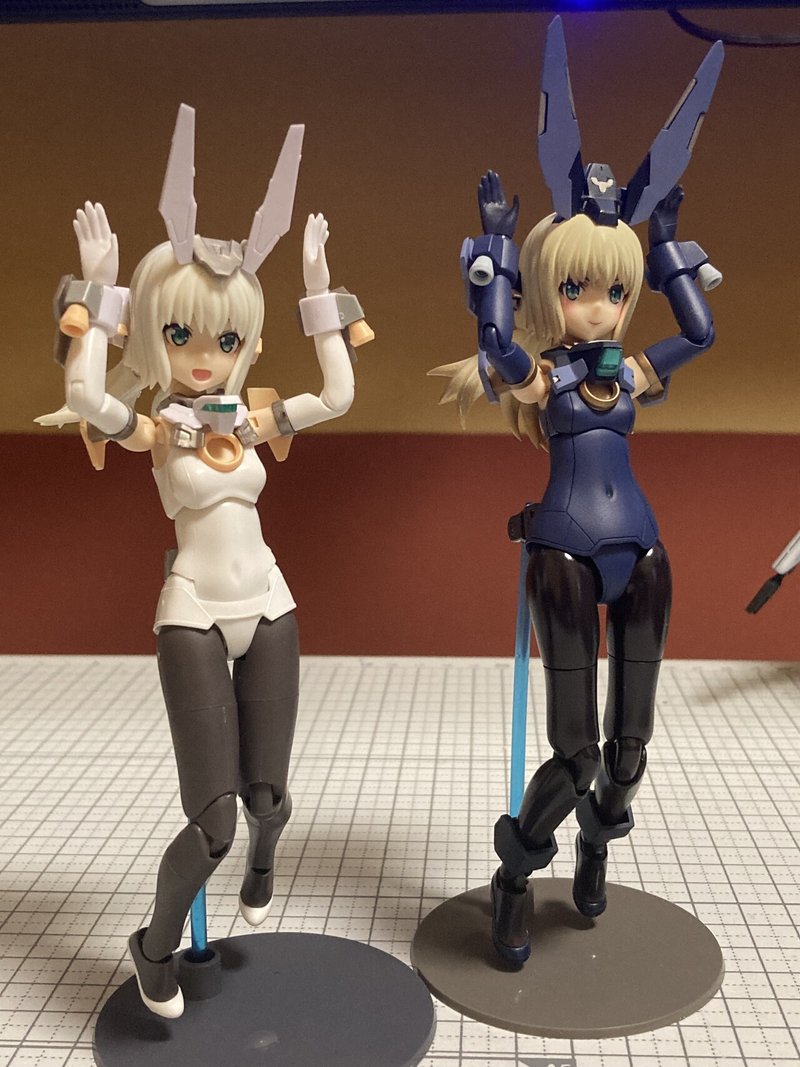 メガミデバイス Faガールバーゼラルド製作記事 パンダサササ Note