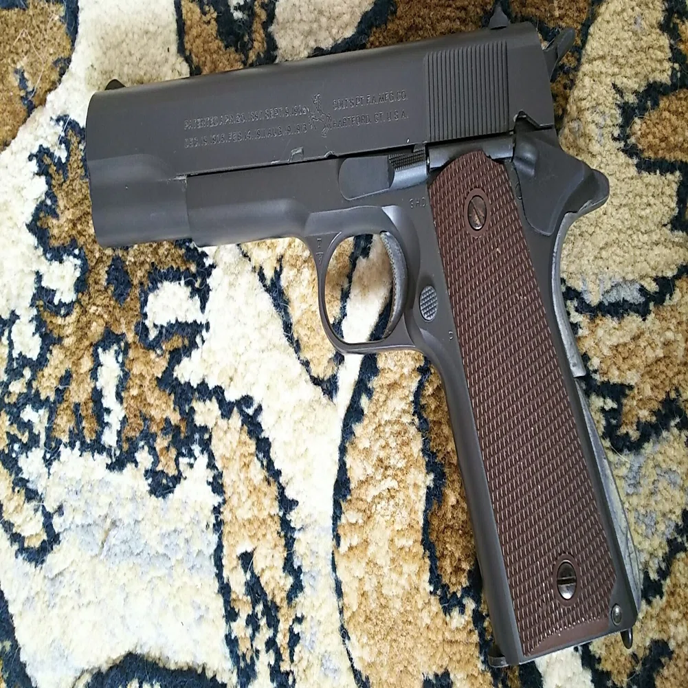 マルイ COLT M1911A1 コルト ガバメント レビュー ガスガン エアガン｜郭公